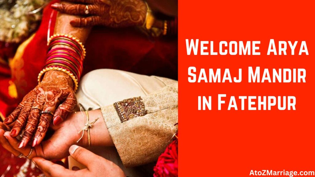Arya Samaj Marriage in Fatehpur